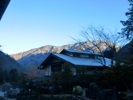 大木場ノ辻の山並